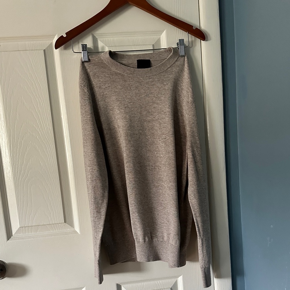 Taupe/Cream H&M Men’s Medium Sweater